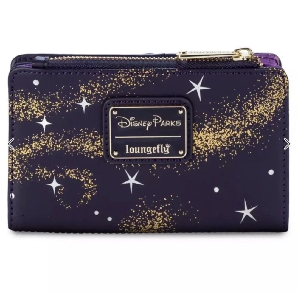 EXCLUSIVE Disney Parks LoungeFly Star ⭐️ Glow In The Dark Wallet